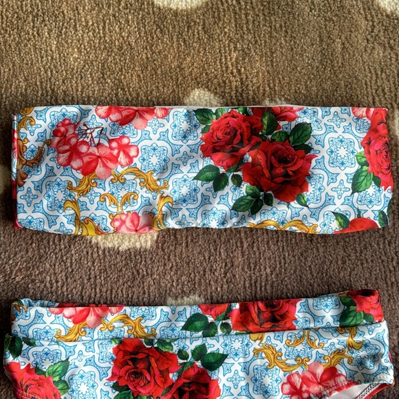 Strapless High Waisted Bikini - Picture 3 of 9